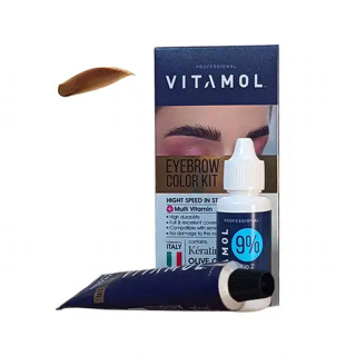 کیت رنگ ابرو ویتامول مدل BG بلوند طلایی روشن