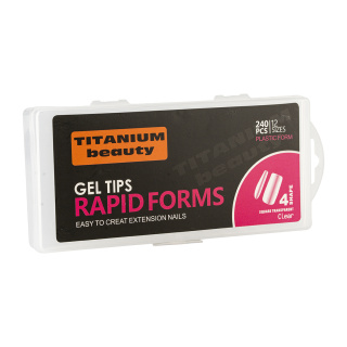 قالب کاشت ژل تیتانیوم مدل مربع 12 سایز 240 عددی