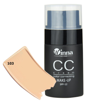 کرم پودر CC با اس پی اف 12 حجم30میل وینا