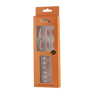 ناخن مصنوعی ورژن مدل بالرین بسته 12 عددی