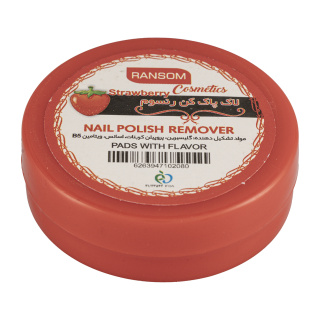 لاک پاک کن ویتامینه با رایحه توت فرنگی رنسوم